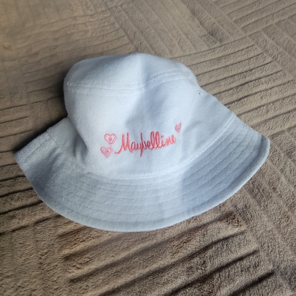 Maybelline Y2K Terry Cloth Bucket Hat